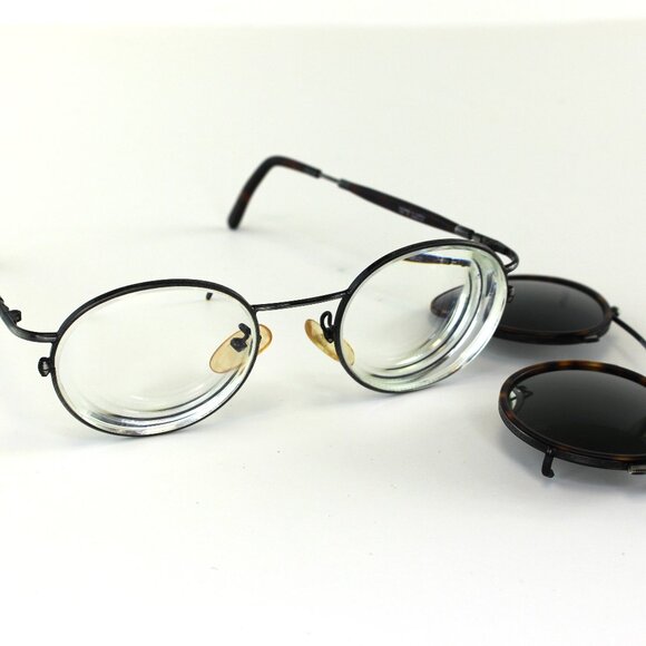 Hugo Boss 4764 Bottle Glasses with clip Size 72 50-21-140 Steampunk Sunglasses - Picture 2 of 9